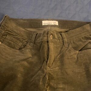 Old Navy Dark Corduroy Trousers - like new never worn